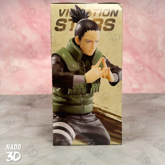 Naruto Shippuden Vibration Stars Figure Shikamaru Nara 170mm Japan Banpresto - Picture 5 of 7